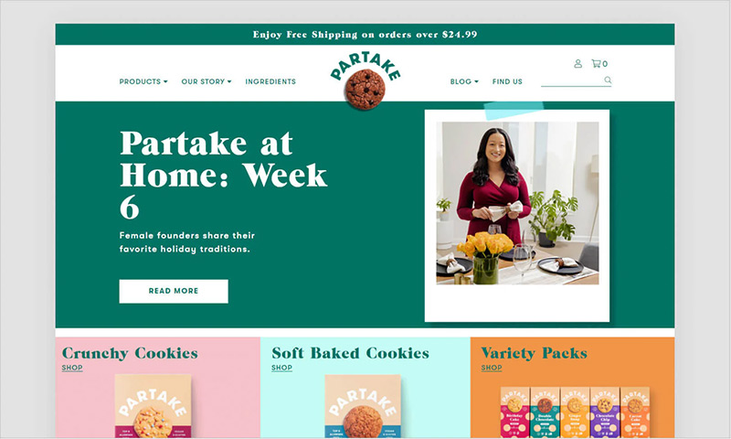 Shopify Website Example 3