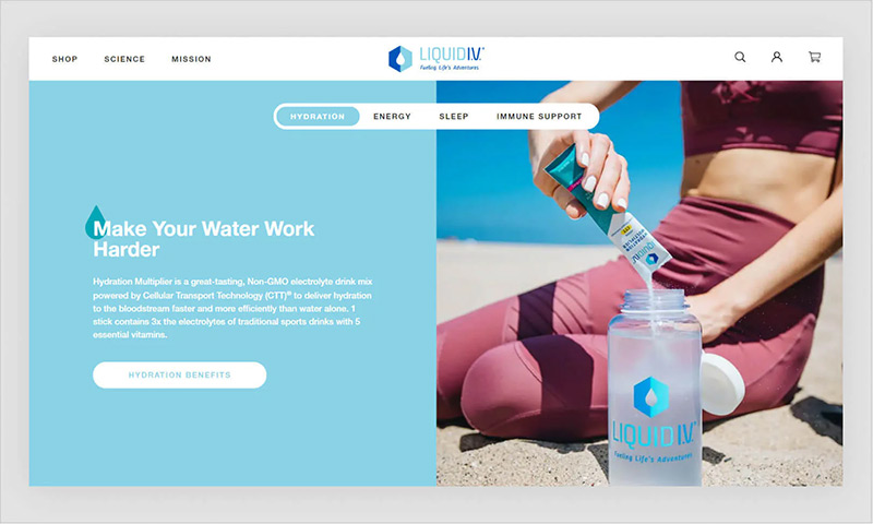 Shopify Website Example 4